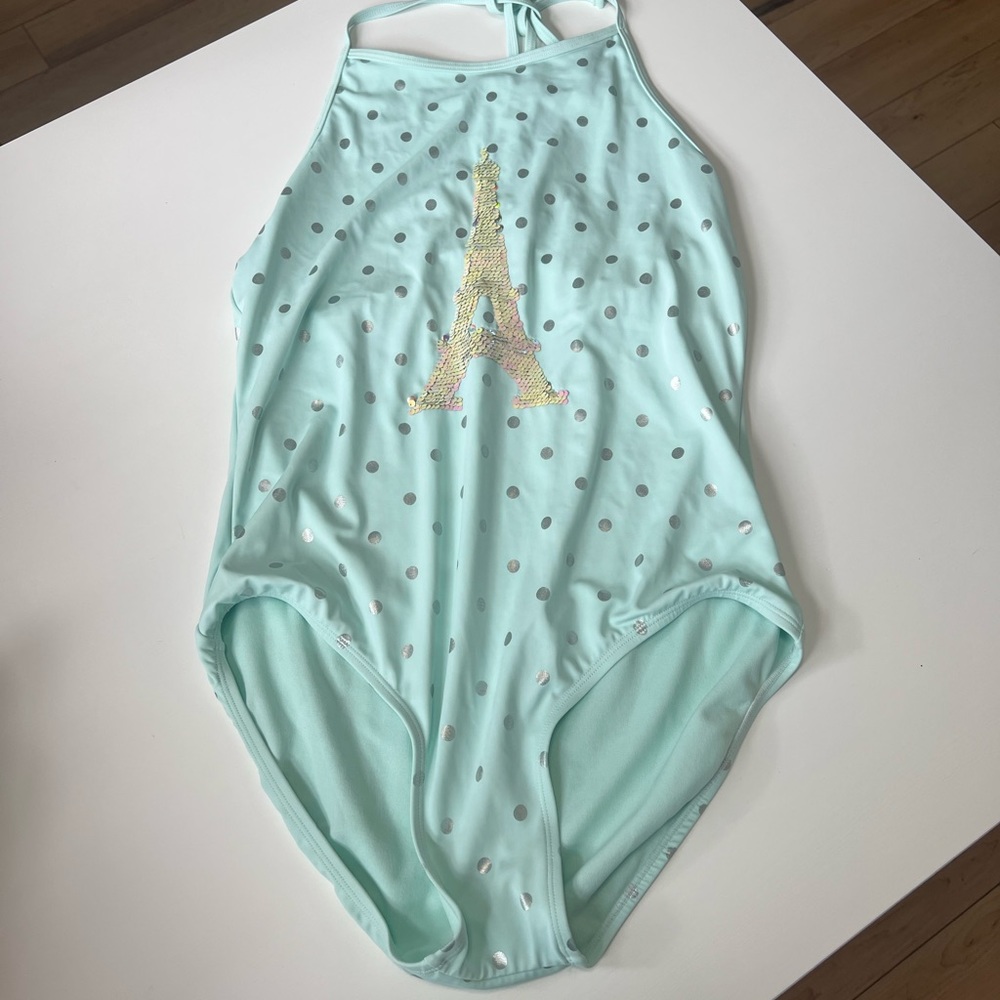 Justice Girls One Piece Bathing Suit